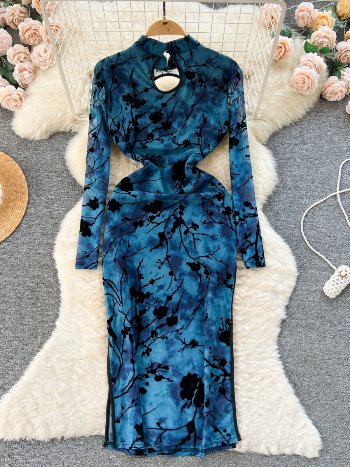 Casual nights qipao dress Q114 images